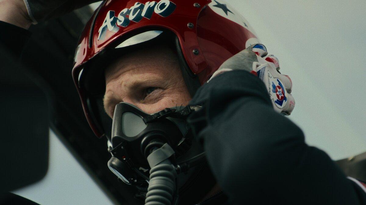 Team leader Lt. Col. Justin "Astro" Elliott, in "Air Force Elite: Thunderbirds." (Netflix)