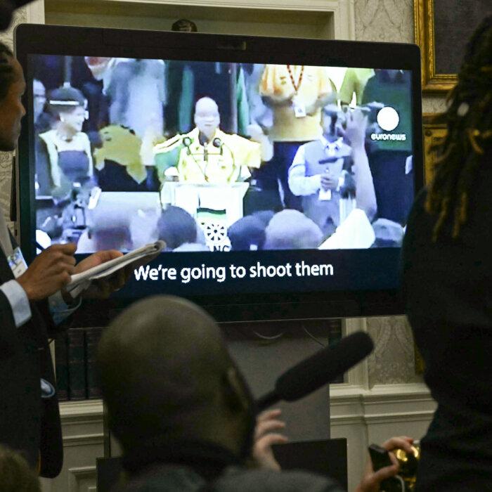 Who Is the South African Radical in the Oval Office Video Singing ‘Kill the Farmer’?