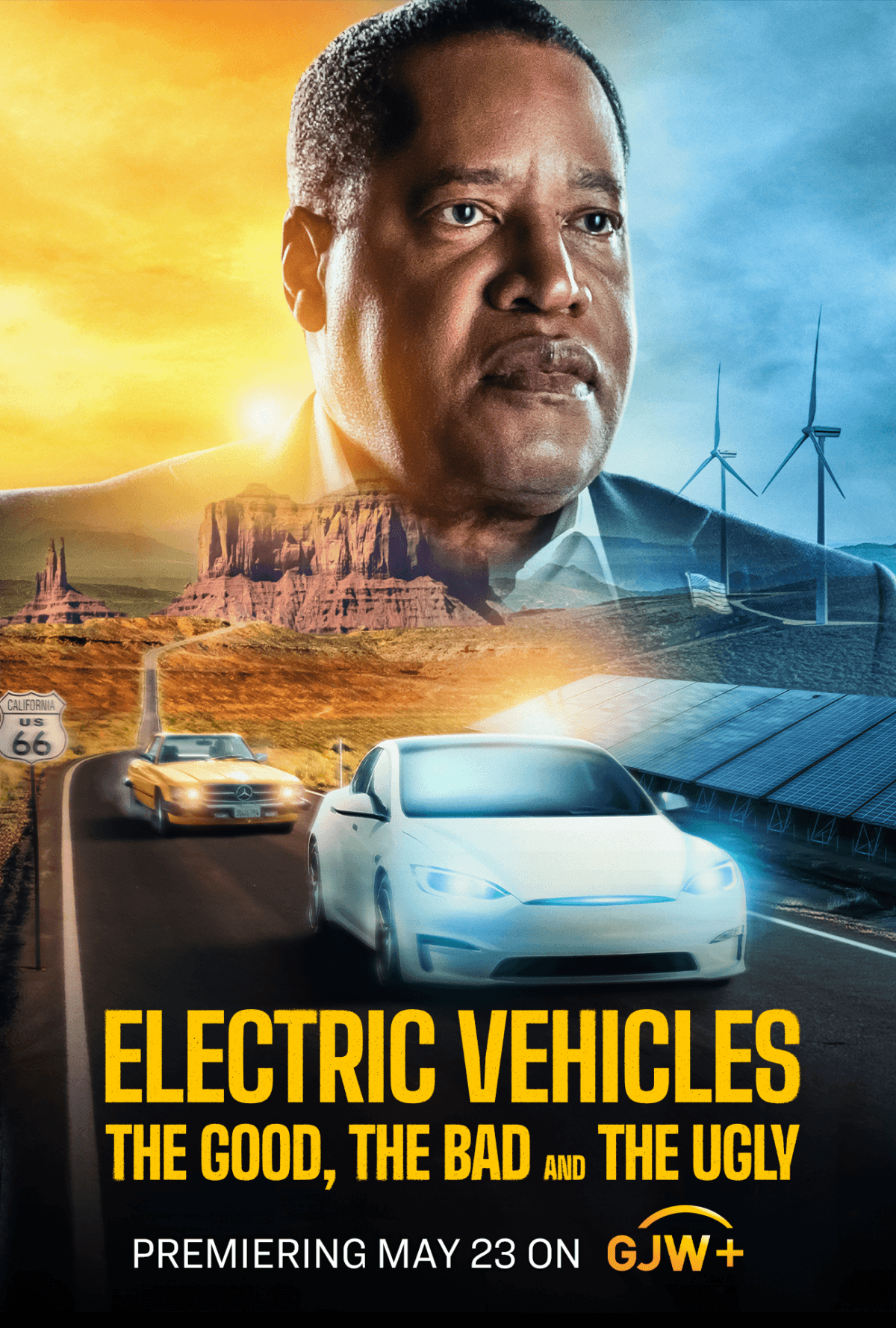 Poster for "Electric Vehicles: The Good, the Bad, and the Ugly." (Impactful Pictures)