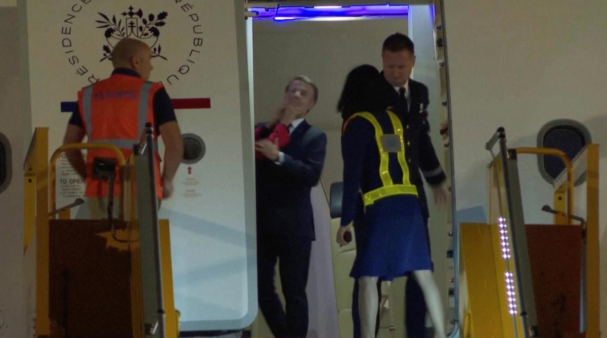 Macron Dismisses Video Showing Apparent Slap From Wife