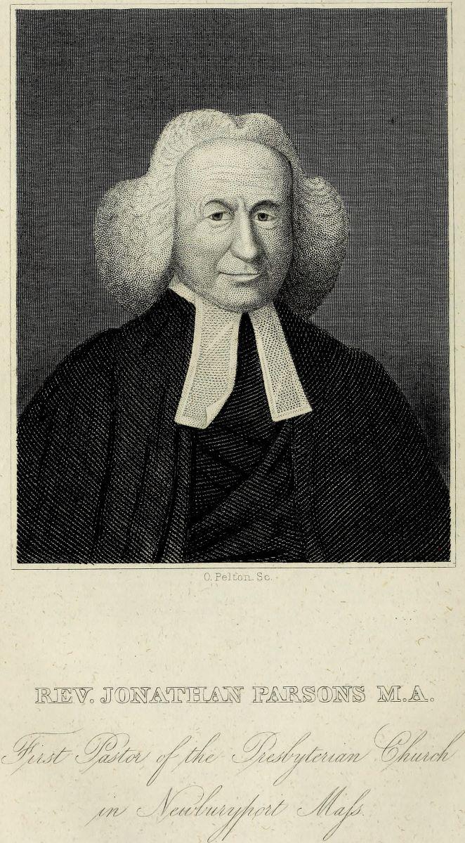 Rev. Jonathan Parsons. (Public Domain)