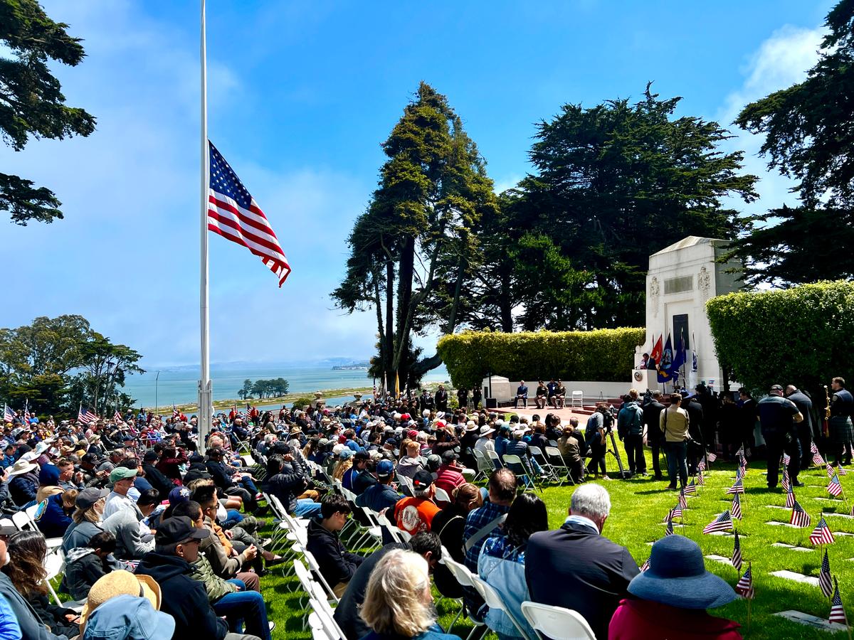San Francisco Honors Fallen Service Members at Presidio Memorial Day Commemoration