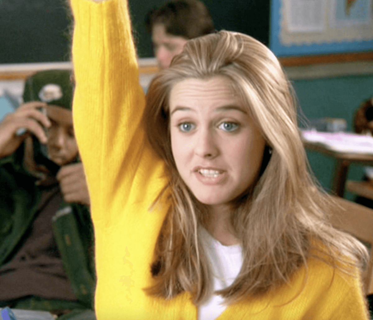 Cher Horowitz (Alicia Silverstone) has answers, in "Clueless." (Paramount Pictures)