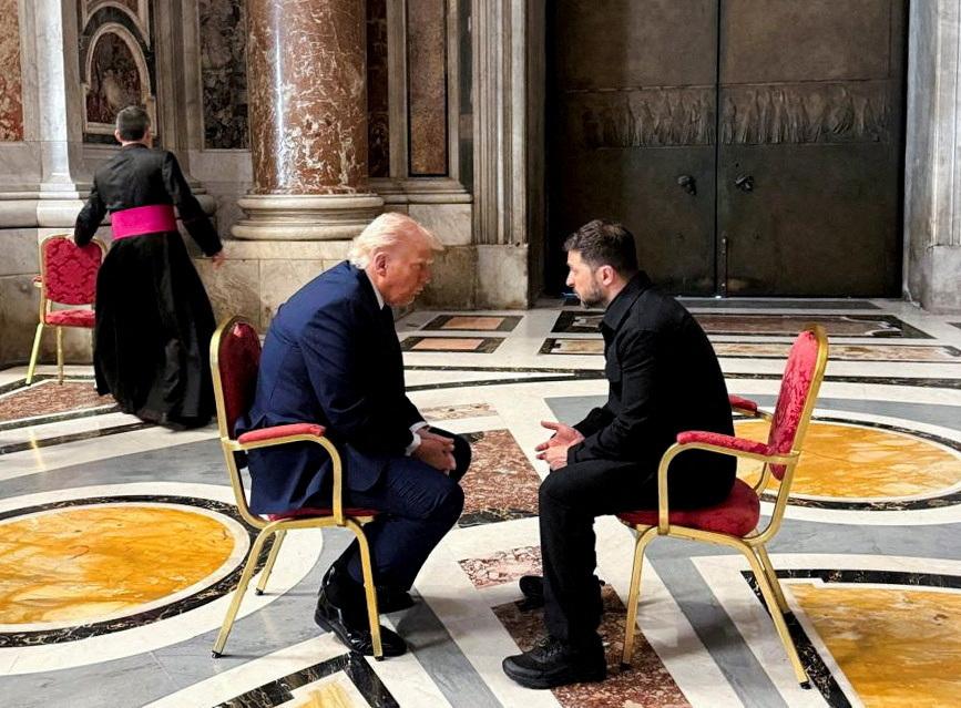 Zelenskyy Says Vatican Meeting With Trump Was the Best So Far