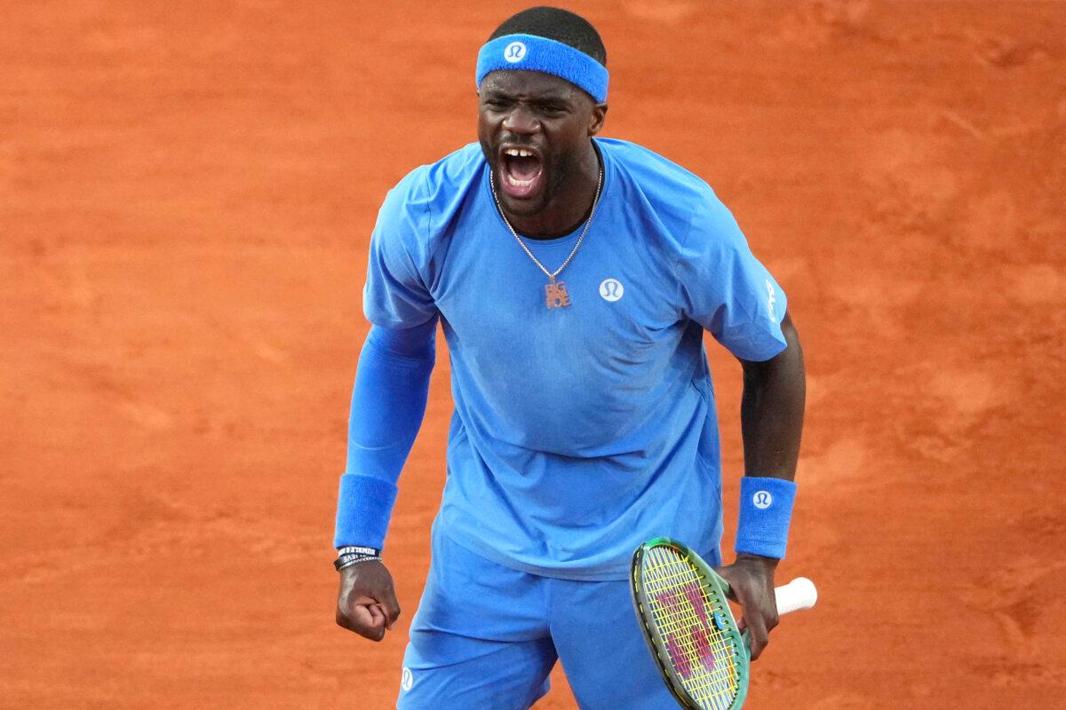 French Open: Frances Tiafoe and Tommy Paul Put 2 US Men in Quarterfinals for 1st Time Since 1996 | USNN World News Frances Tiafoe of the United States celebrates beating Germany's Daniel Altmaier during their fourth round match of the French Tennis Open, at the Roland-Garros stadium in Paris on June 1 2025. (Lindsey Wasson/AP Photo)