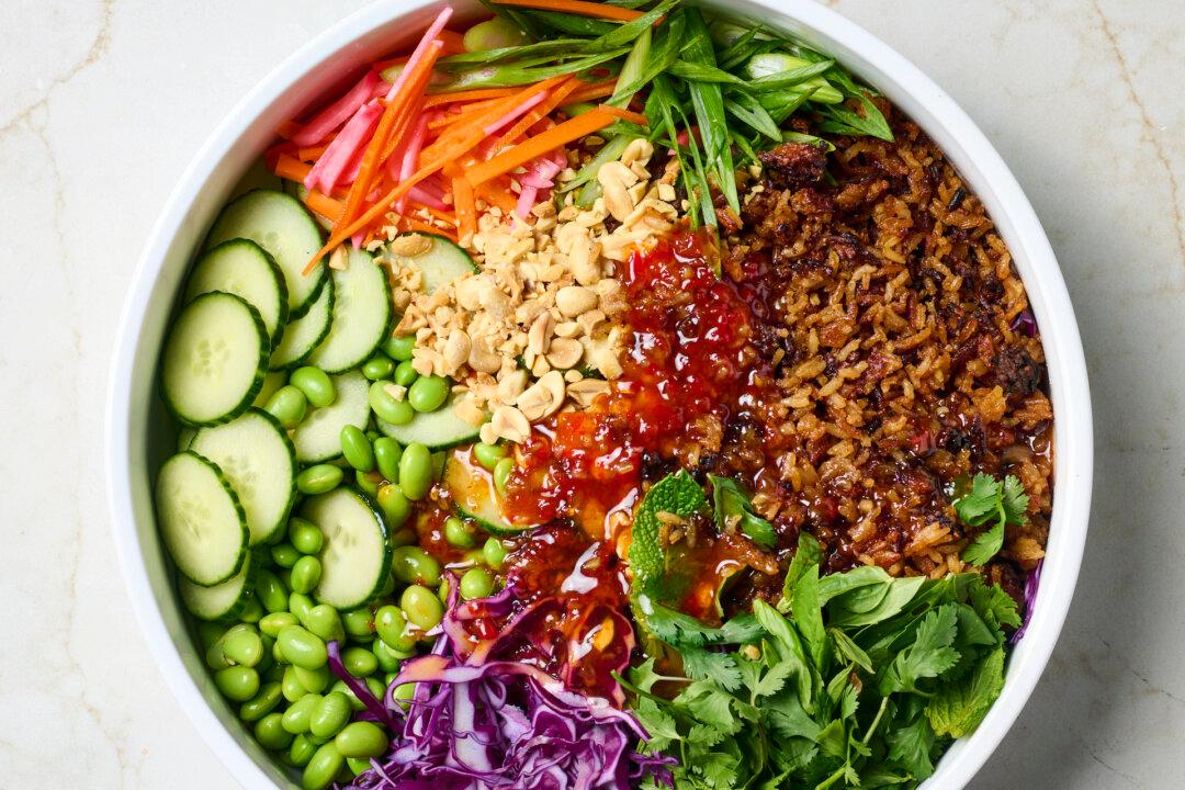 My Crispy Rice Salad Is Like a Summer Roll in a Bowl