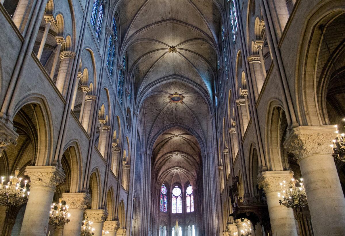 Notre Dame de Paris interior. (Viorel Dudau/Dreamstime/TNS)