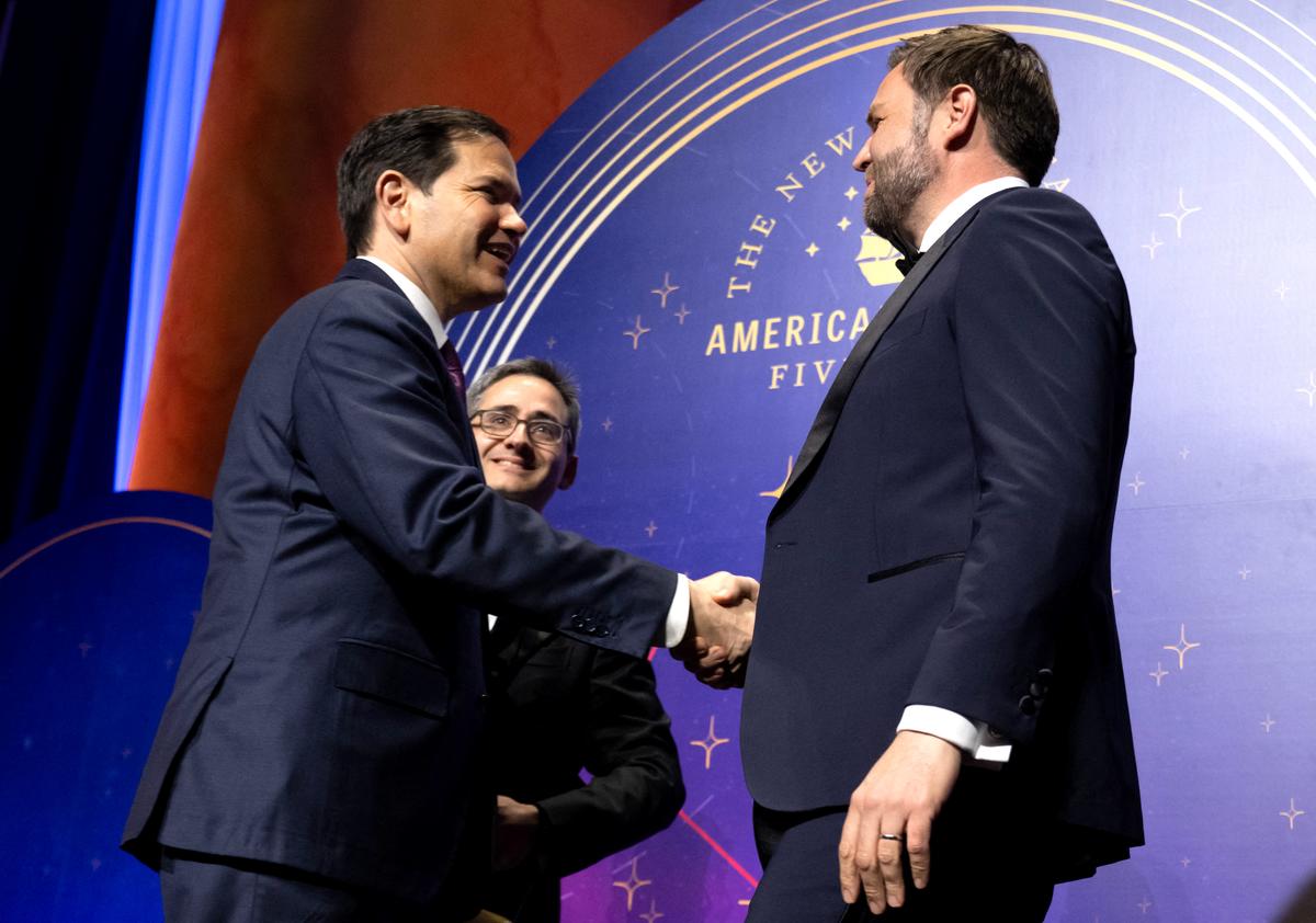 Vance, Rubio Tout Trump’s Populist Economic Agenda at Think-Tank Gala
