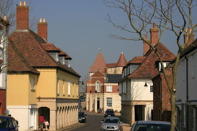 Middlemarsh Street in Poundbury. (Marilyn Peddle/CC BY-SA 2.0)
