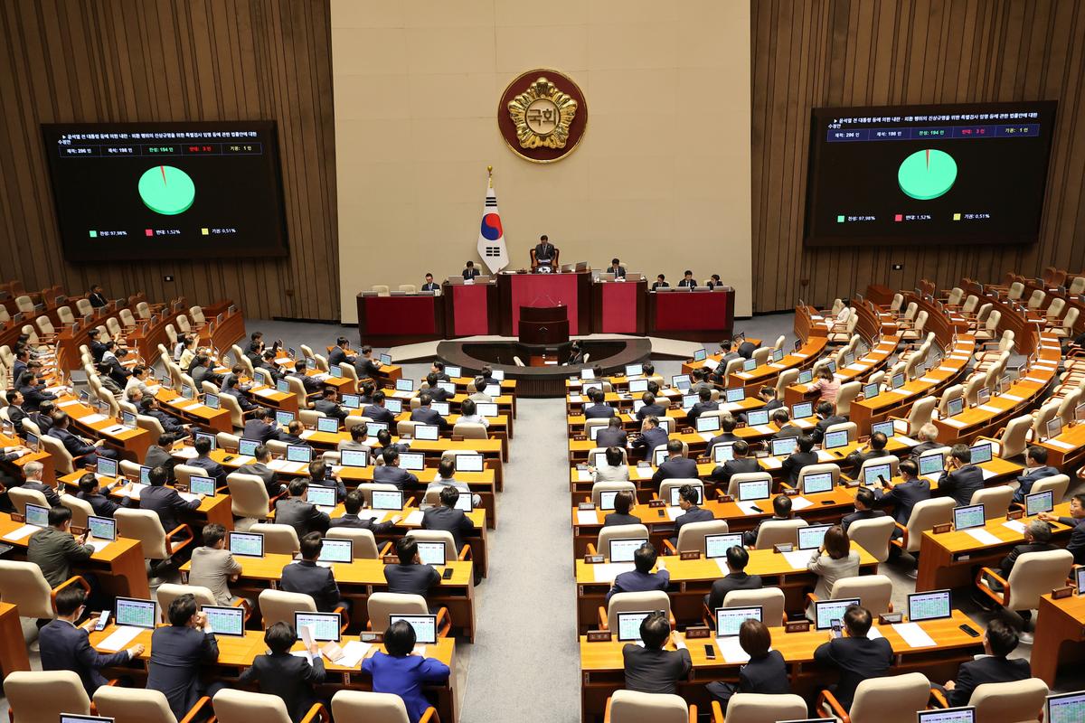 South Korea Revises Martial Law Rules