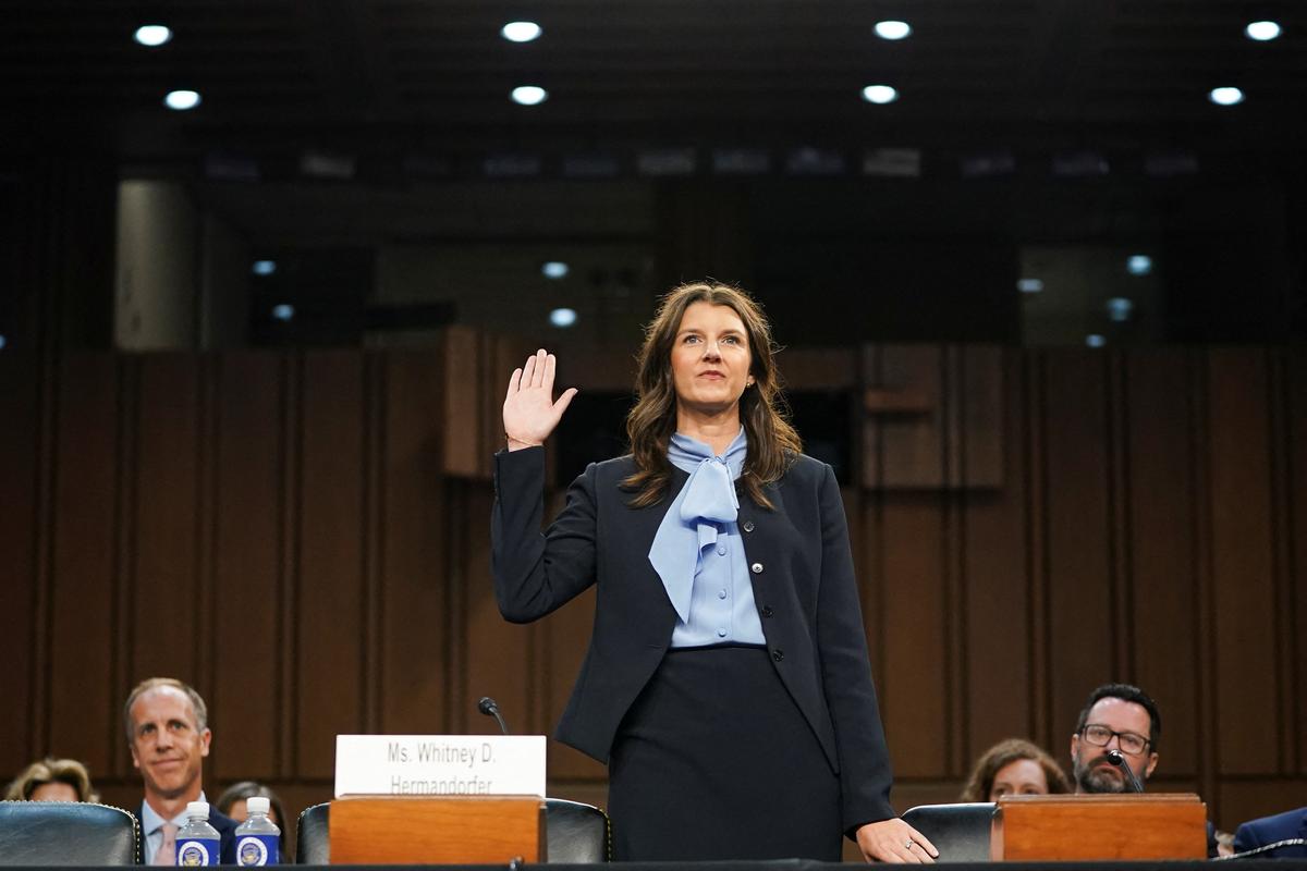 Senate Confirms Whitney Hermandorfer as 1st Federal Judge of Trump’s 2nd Term