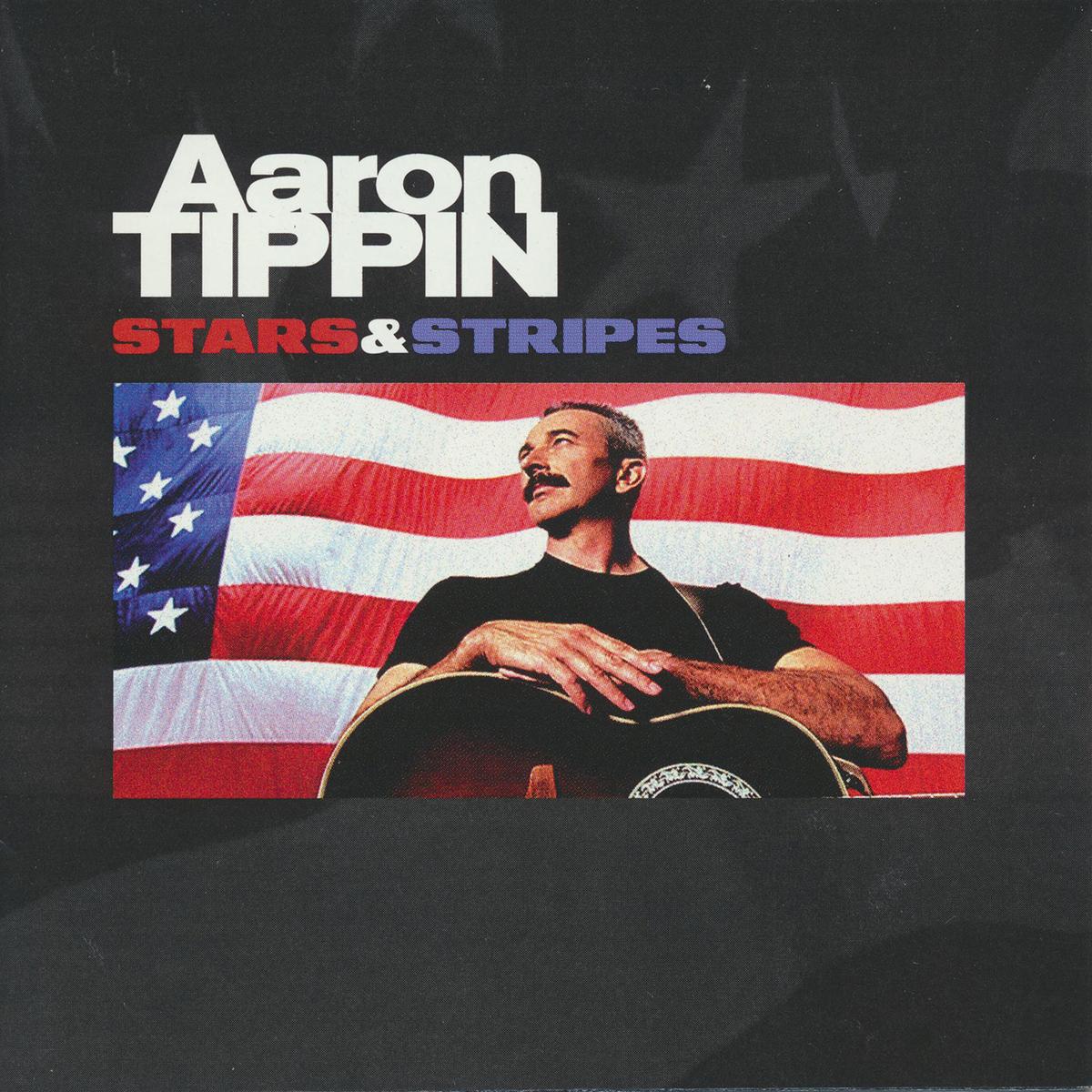 Cover of Aaron Tippin's 2002 album "Stars and Stripes" featuring his hit single "Where the Stars And Stripes and the Eagle Fly." Internet Archive. (Public Domain)