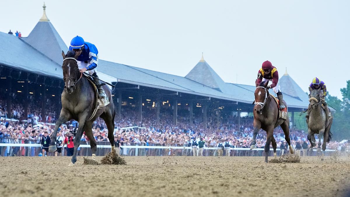 Sovereignty Beats Journalism to Win Belmont Stakes at Saratoga