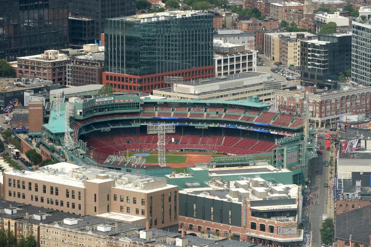 Fenway Park in Boston on June 4, 2025. (Robert F. Bukaty/AP Photo)