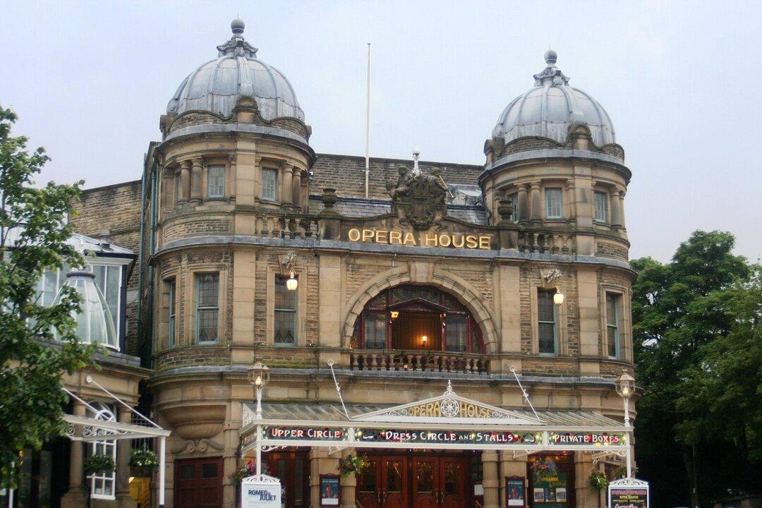 The opera house in Buxton, England, is the site of a Gilbert and Sullivan-themed festival held each year. (Public Domain)