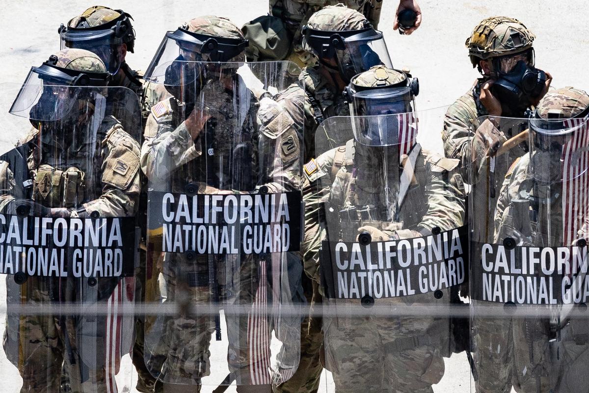 California Sues Trump Over National Guard Deployment