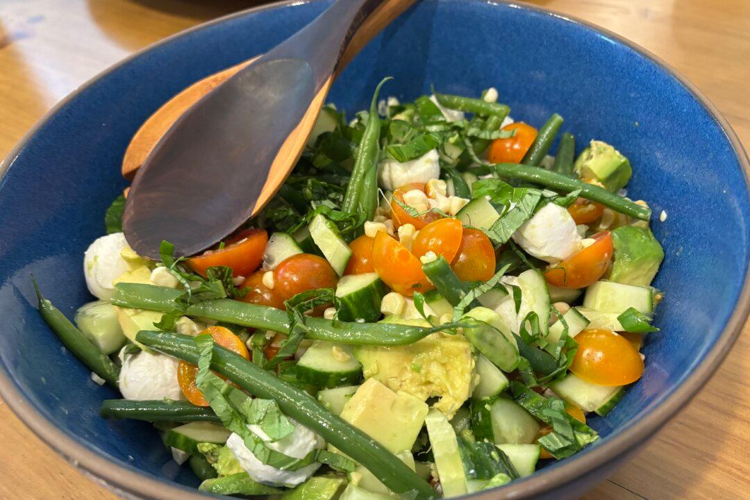 Diane’s Summer Salad—Healthy, Crunchy, and Colorful