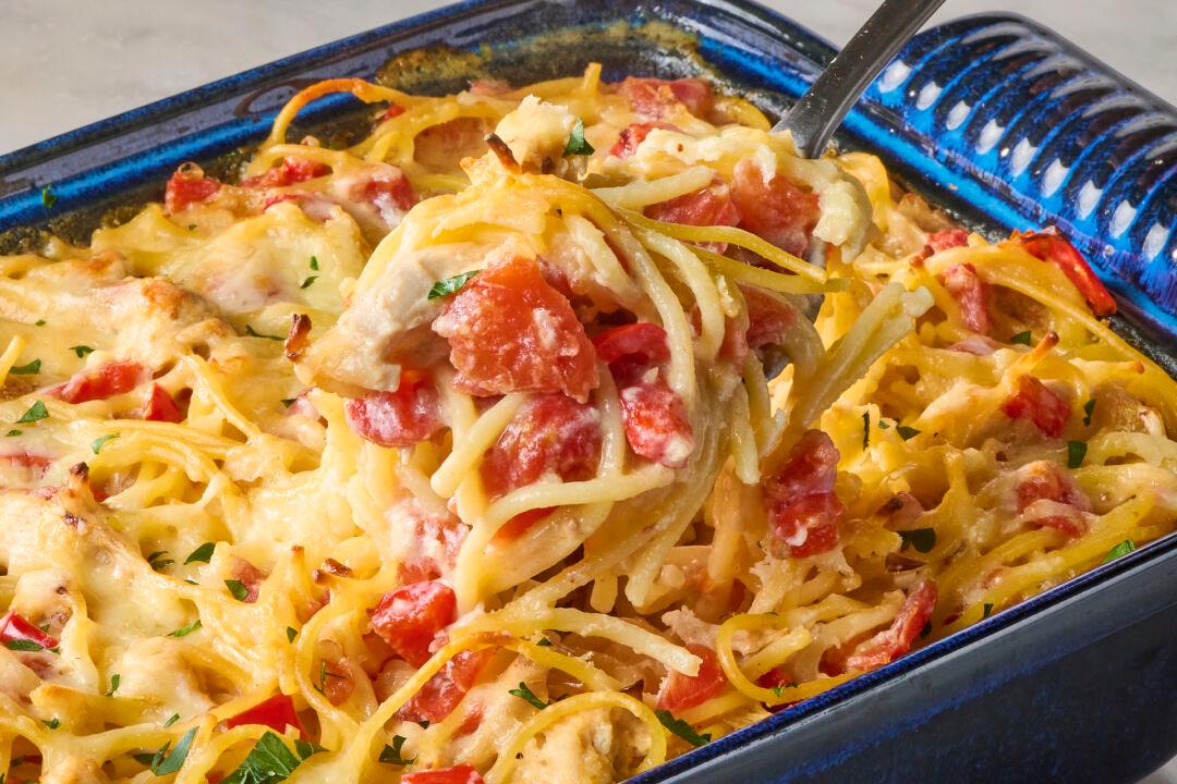 My Cheesy Spaghetti Casserole Is the 1 Meal the Whole Family Loves