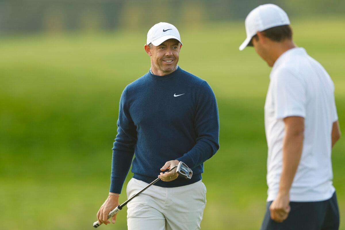 Oakmont Hosts Record 10th US Open: Beware! The Beast Beckons | USNN World News Rory McIlroy smiles on the 11th hole during a practice round ahead of the 2025 U.S. Open at Oakmont Country Club in Oakmont, Pa. on Tuesday, June 10, 2025. (Chris Keane/USGA)