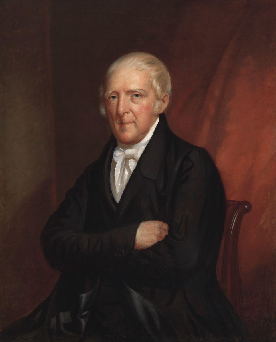 John Stevens by an unidentified artist, circa 1830, oil on canvas, from the National Portrait Gallery. (Public Domain)