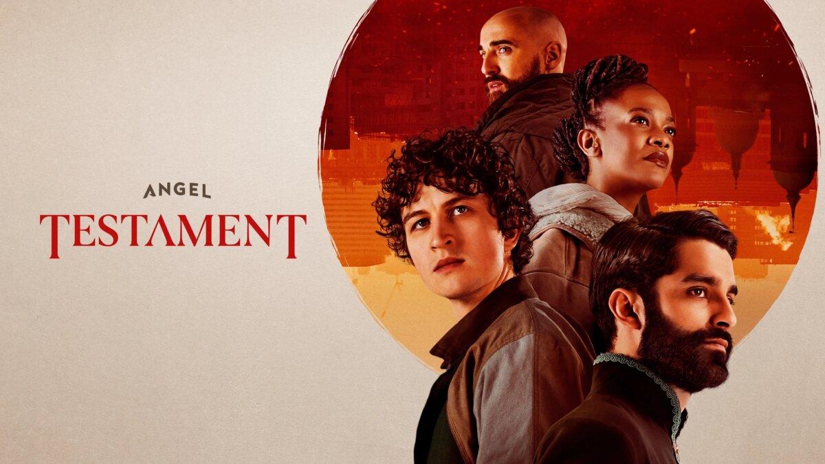 Poster for TV series "Testament." (Angel)