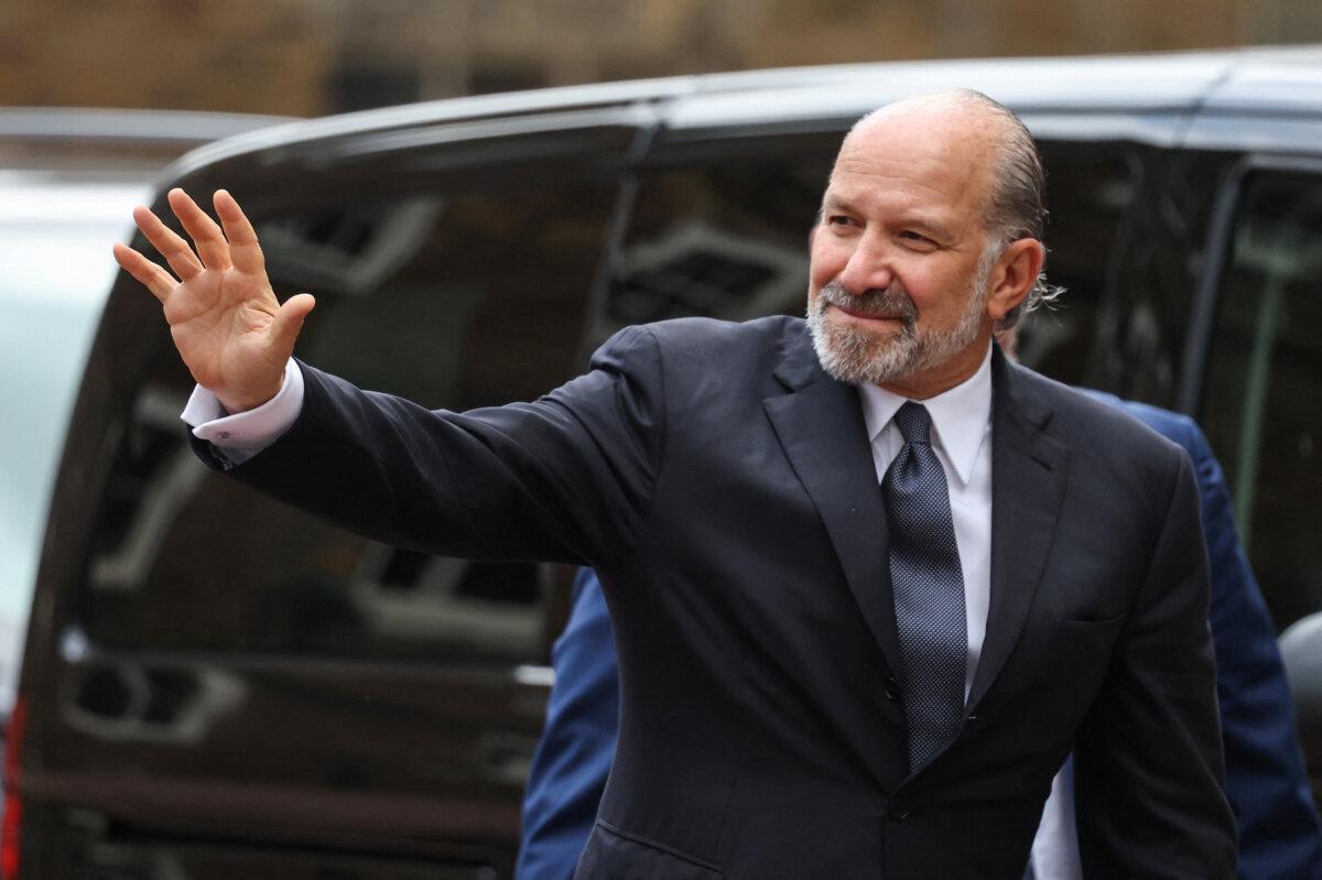 U.S. Secretary of Commerce Howard Lutnick arrives at Lancaster House in London on June 10, 2025, the second day scheduled for trade talks between the United States and China. (Toby Melville/Reuters)