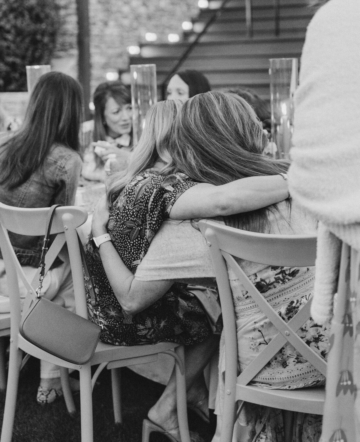 Women who meet at the retreats and conferences often form strong bonds of friendship. (Come Alive Visuals)
