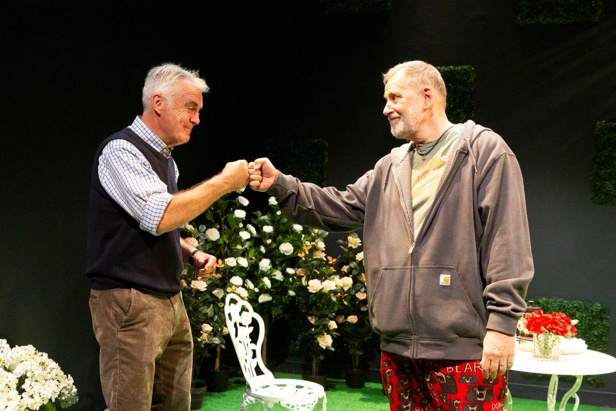 Monty (Tim Marriott, L) and Pete (Brian Dykstra) learn to get along, in "A Special Relationship." (Hunter Canning)