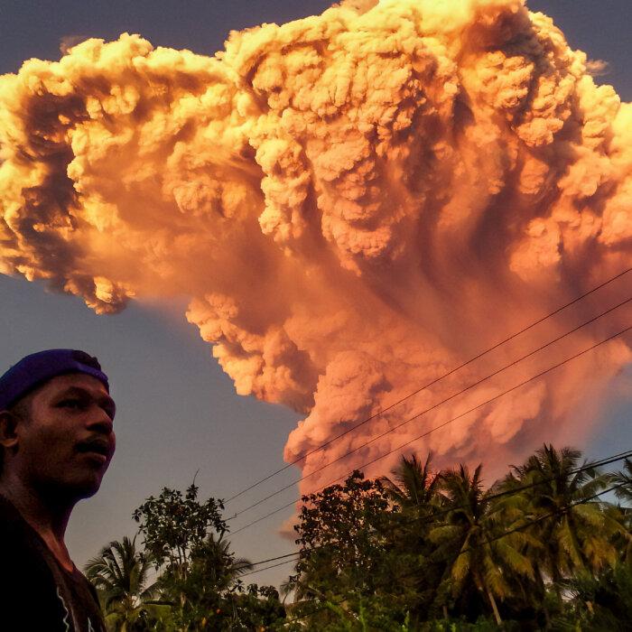 Day in Photos: Volcanic Eruption in Indonesia, Protests in Kenya, and Royal Races