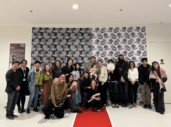 Artists and curators of "Humanity in Times of Tension" in the Hague. (Courtesy of NGO Dei)