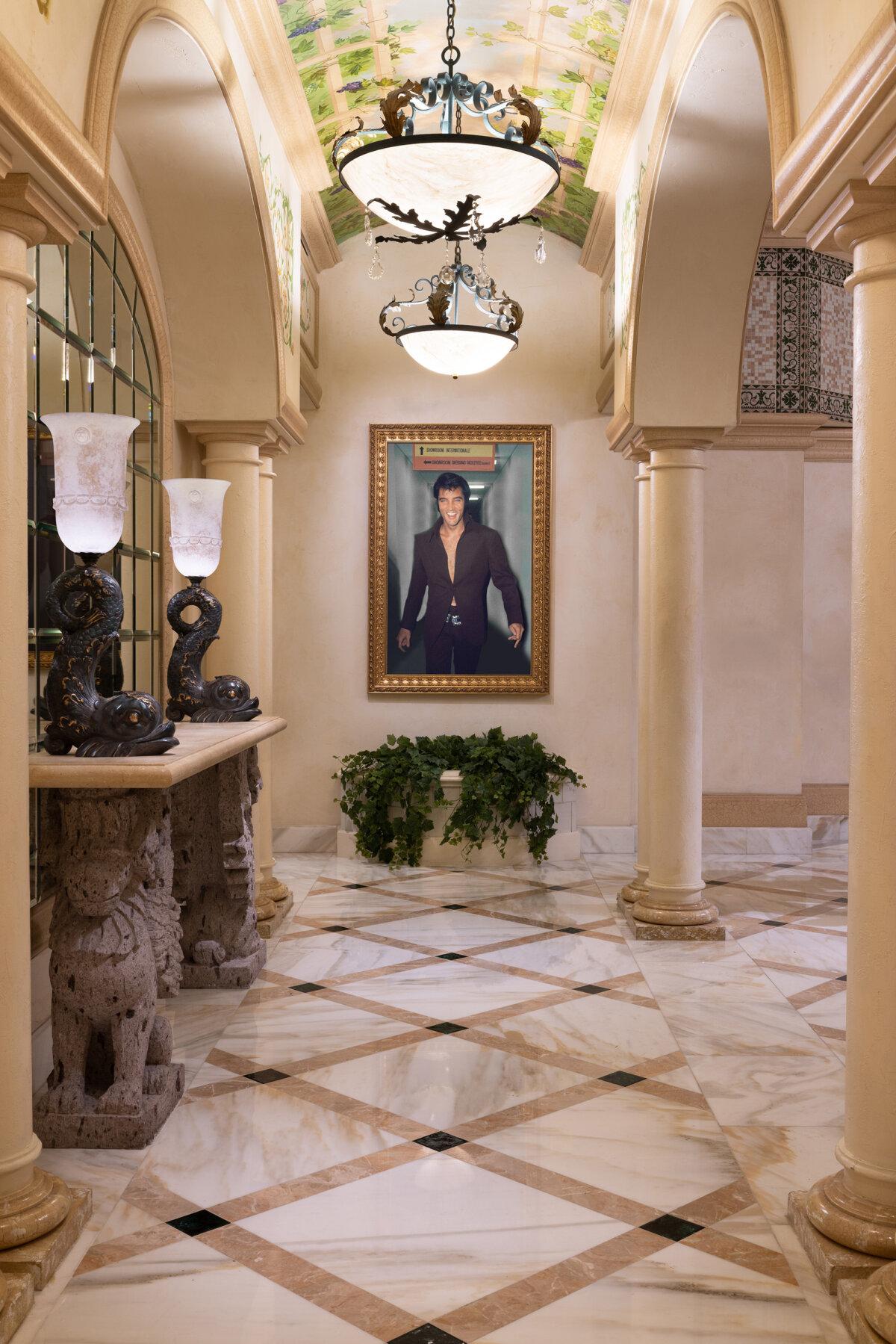 Imperial Sky Villa, aka the "Elvis Suite," is shown at the Westgate. Guests can book the rooftop suite starting at about $20,000 per night. (Westgate Las Vegas/TNS)