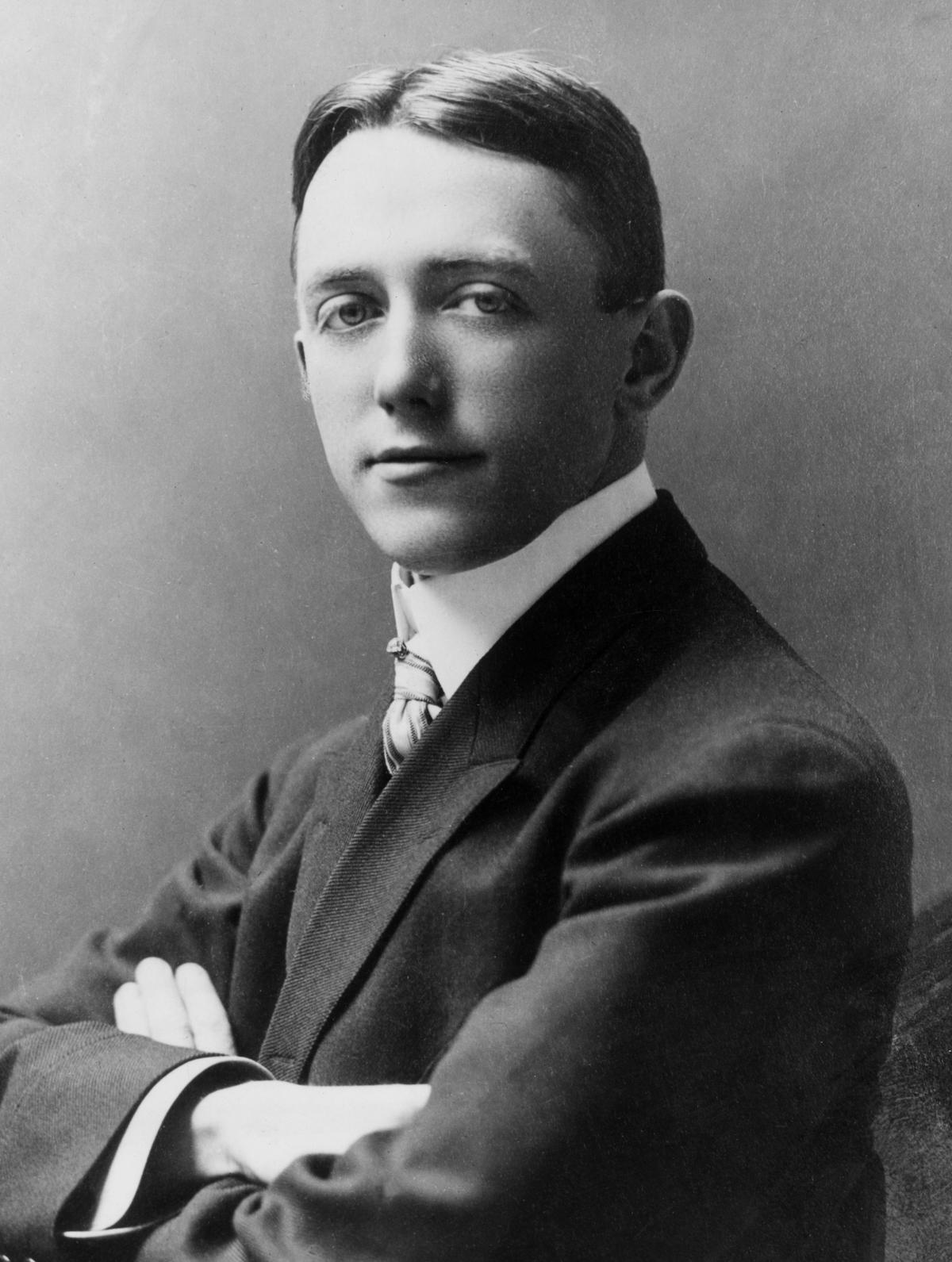 A circa 1905 portrait of actor, director, and songwriter George M Cohan, famous for songs “You’re a Grand Old Flag,” “Over There” and “I'm a Yankee Doodle Dandy.” (Hulton Archive/Getty Images)