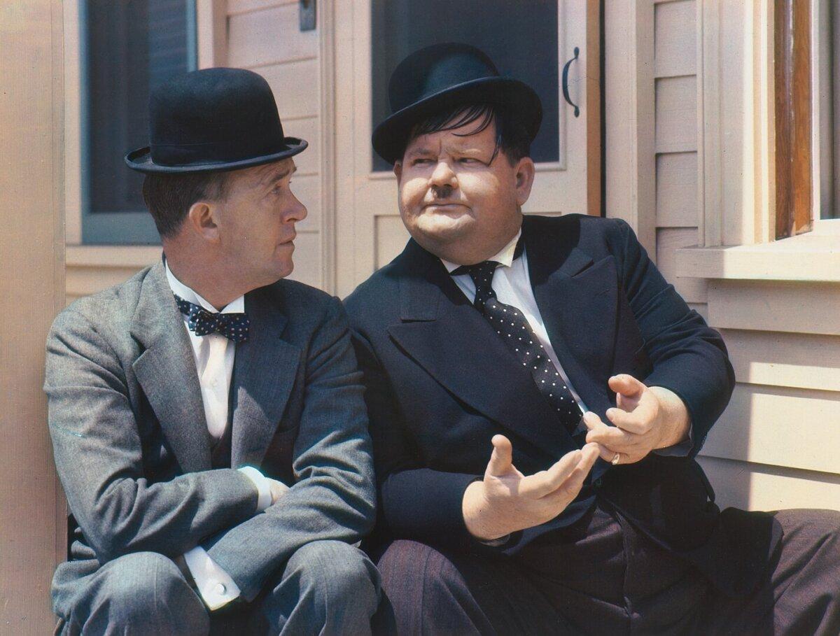 Careening from one hilarious escapade to the next, the comic team of Stan Laurel and Oliver Hardy entertained countless movie audiences with their hapless and endearing antics. (Harry Warnecke/CC0)