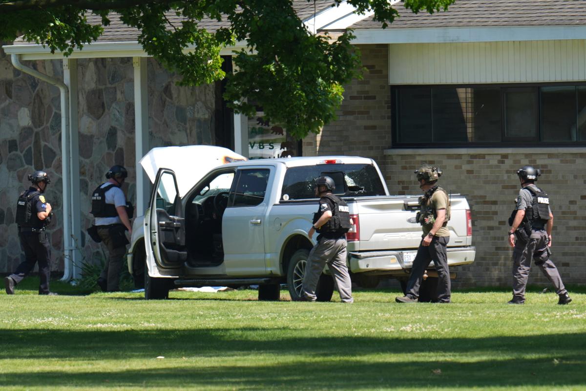 Police Say Man Opened Fire Outside Church Before Staff Fatally Shot Him, Averting Mass Shooting