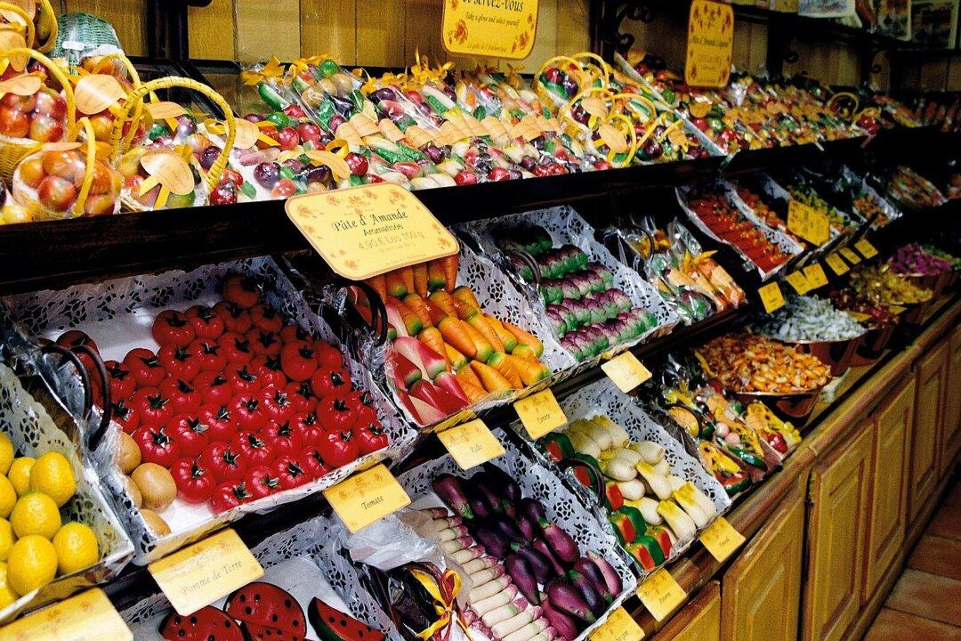 Sweetmeats are another name for non-chocolate treats. (Public Domain)