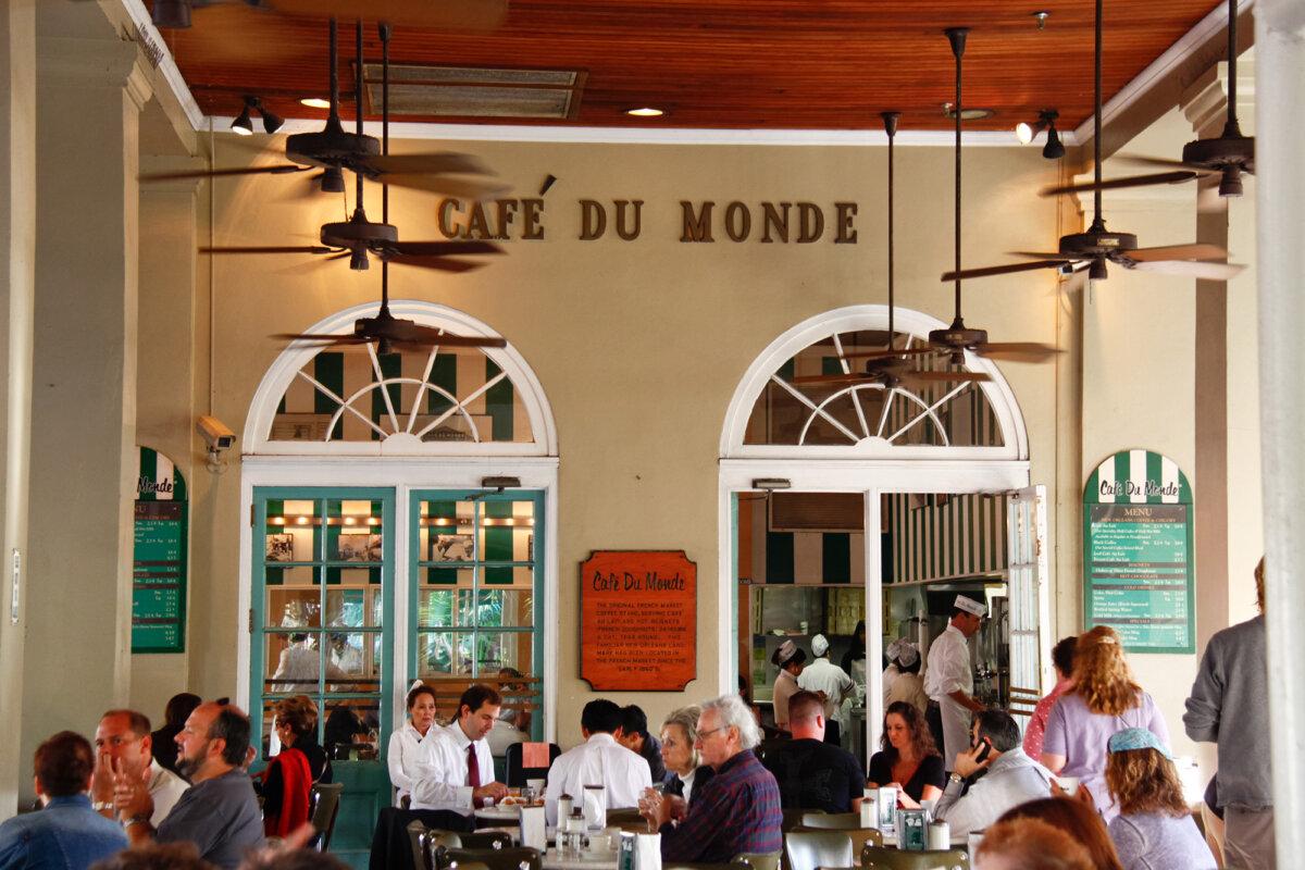 Cafe Du Monde, world famous for its coffee and fresh beignets, is a New Orleans landmark. (Lawrence Weslowski Jr./Dreamstime/TNS)