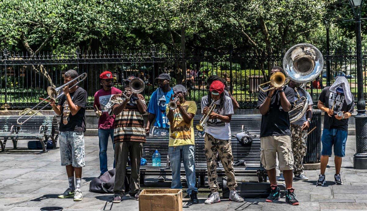 Street jazz performers in New Orleans's French Quarter. (Dreamstime/TNS)