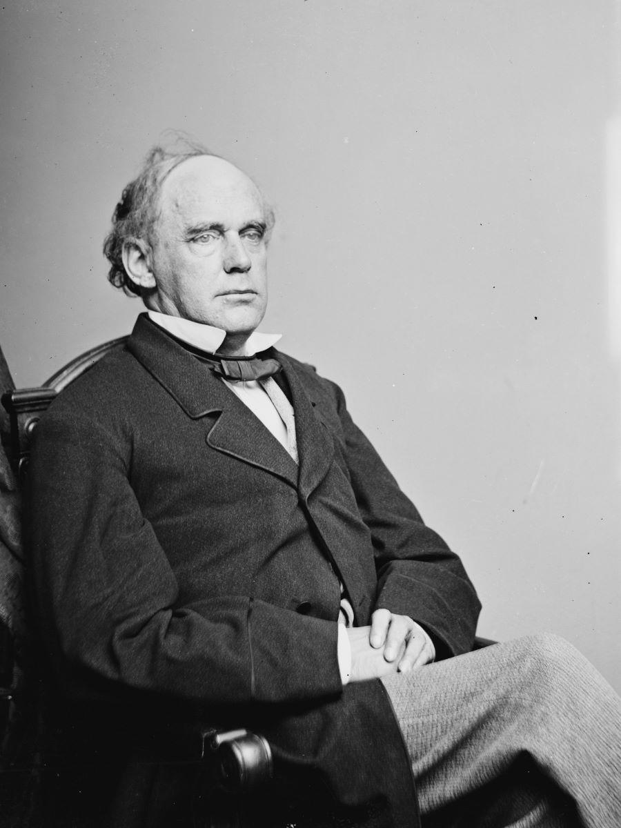 Salmon P. Chase as secretary of the Treasury. Library of Congress. (Public Domain)