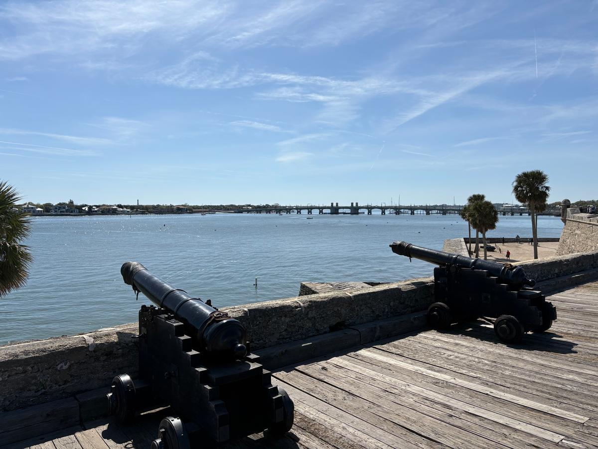 Surrounded by ocean, this fort is highly defendable and a wise strategic location. (Deena Bouknight)