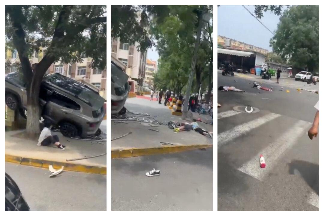 Several Children Killed as Car Hits Crowd Near School in Beijing, Witnesses Say