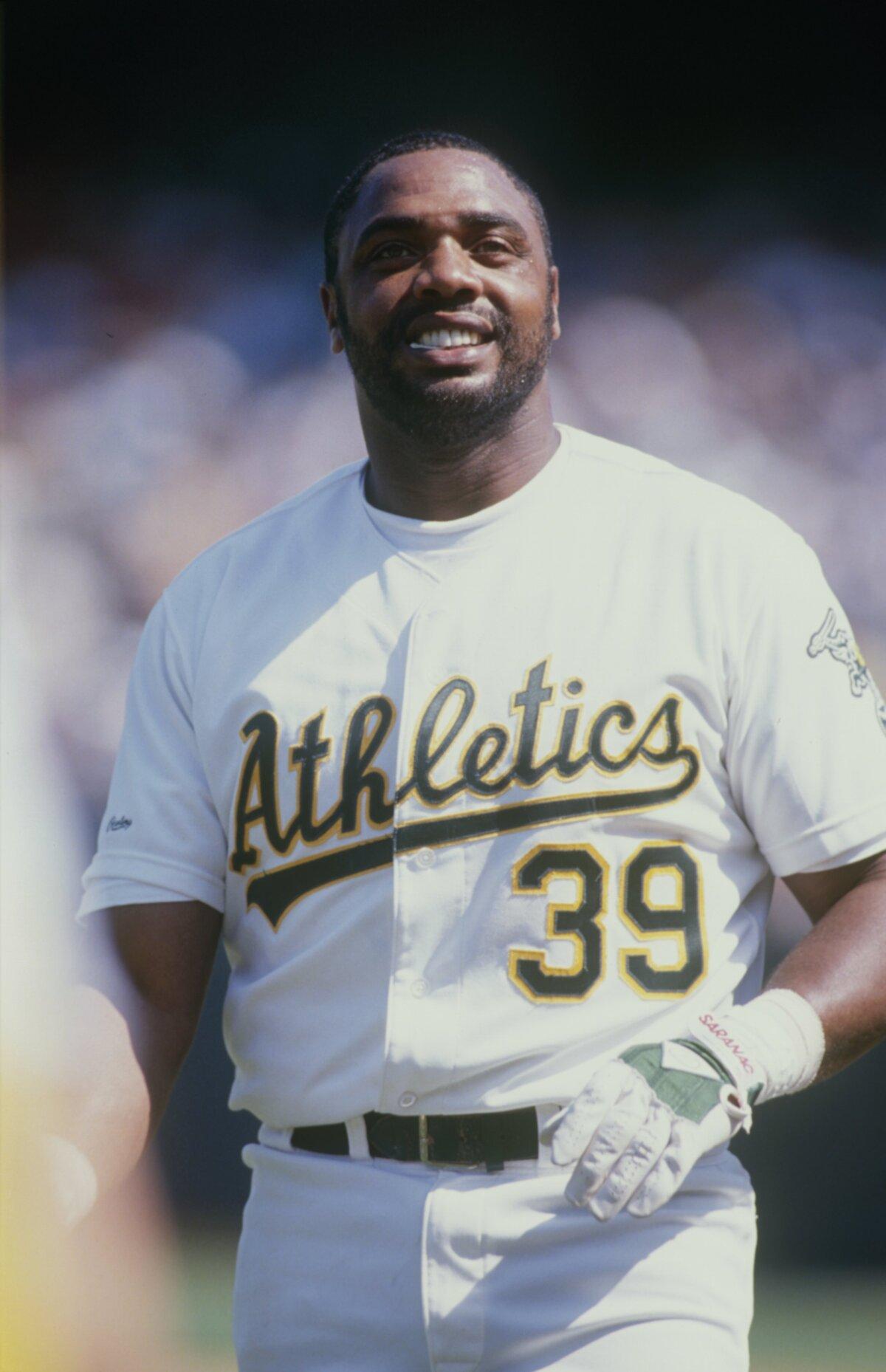 Hall of Famer Dave Parker Dies Weeks Before Cooperstown Induction 3 Dave Parker #39 of the Oakland Athletics looks on during an MLB game circa 1988 at the Oakland Alameda Coliseum in Oakland, Calif., in 1988. (Otto Greule Jr/Getty Images)