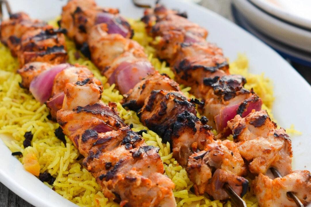 Middle Eastern-Style Grilled Chicken Kabobs