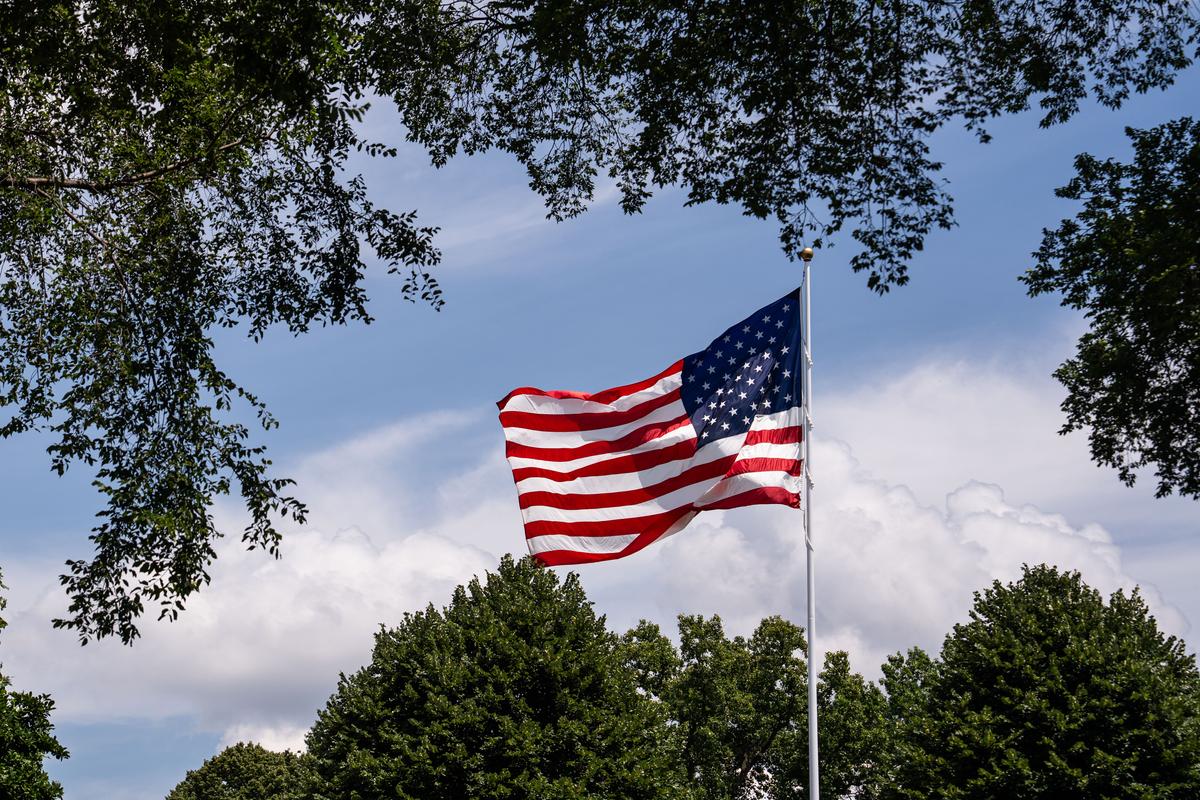 Burger Chain Installs ‘Tallest and Biggest’ American Flags at Restaurants Nationwide