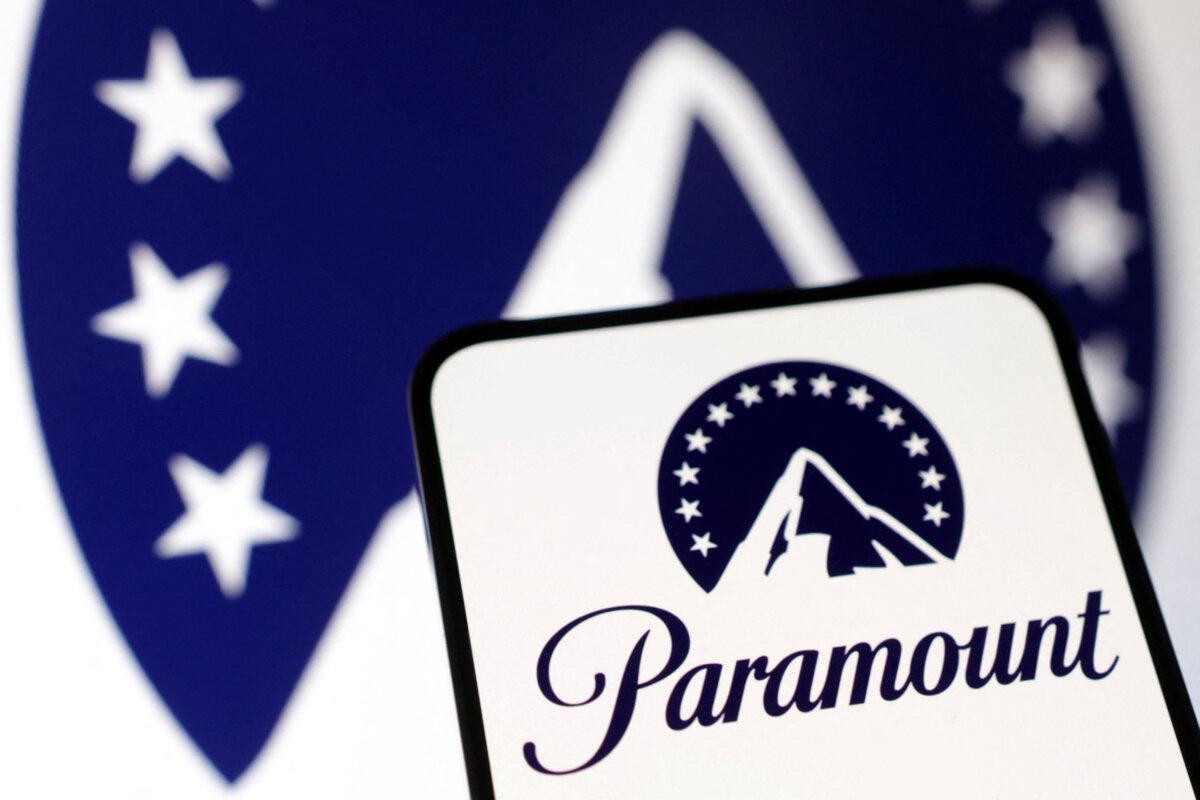 The Paramount logo, in this illustration taken on Dec.17, 2024. (Dado Ruvic/Reuters)