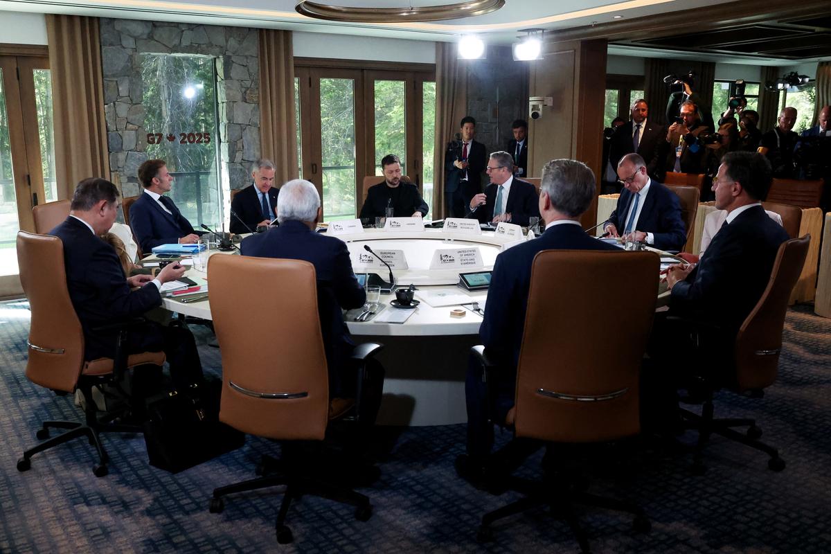 Zelenskyy Departs G7 Summit in Canada Without Fresh Pledge of US Support