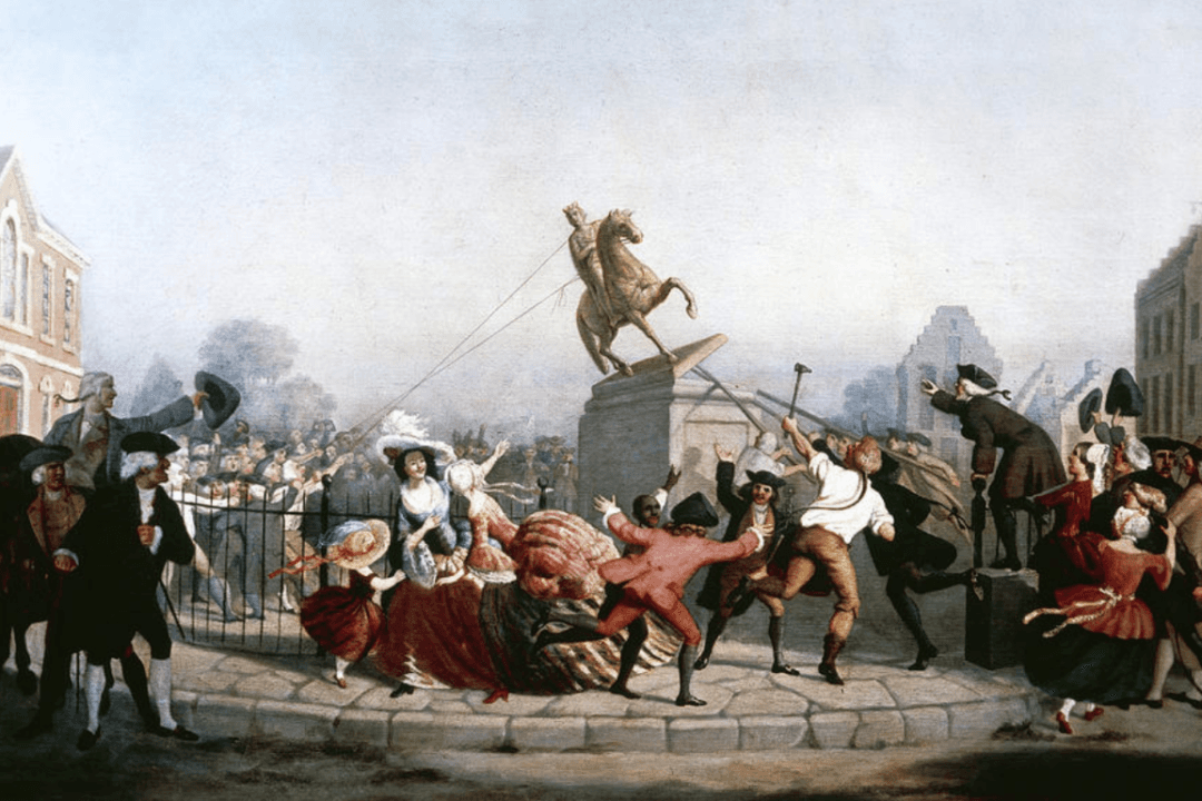 How a Royal Statue Represented the Colonists’ Changing Views