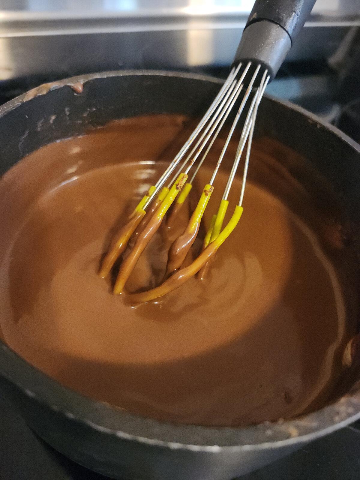 Amy Drew Thompson's very first batch of actual, from-scratch chocolate pudding. (Amy Drew Thompson/Orlando Sentinel/TNS)