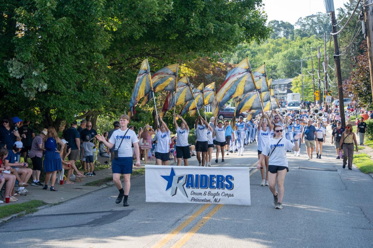 Glenside marks America’s 249th Independence Day with a vibrant parade and ceremony on July 4, 2025. (Serena Shi/The Epoch Times)