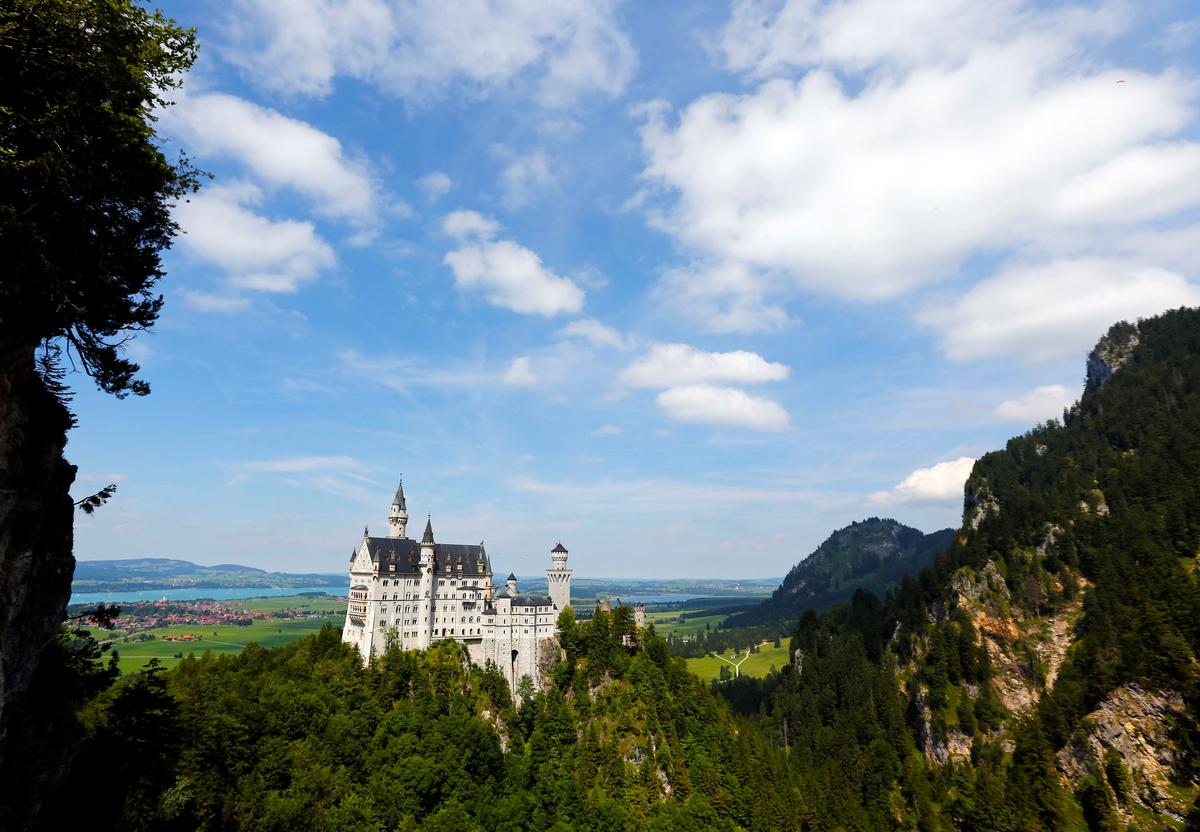 Dog Survives Hot Locker Ordeal at Germany’s Neuschwanstein Castle
