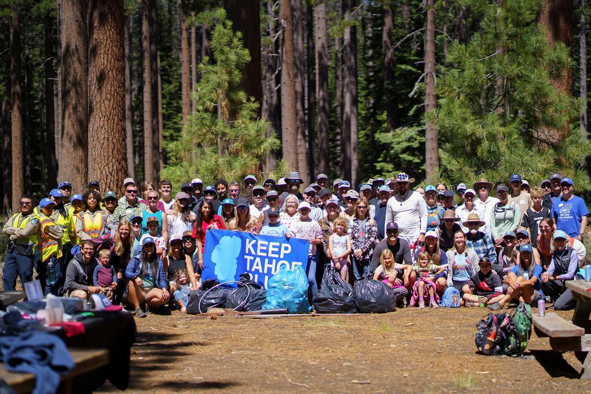 650 Volunteers Pick Up More Than 1,300 Pounds of Trash in Lake Tahoe After Fourth of July